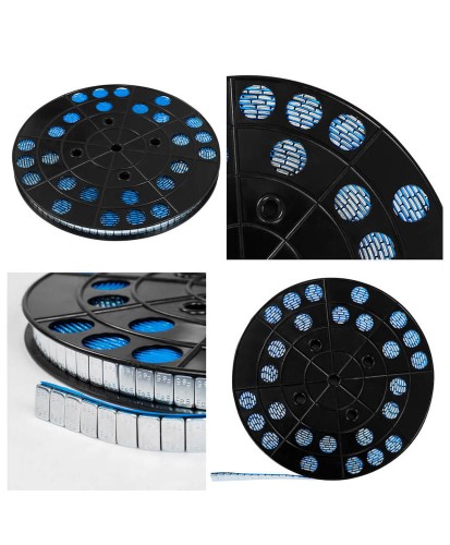 Ciężarki klejone ocynkowane do felg aluminiowych rolka (1200x5g)