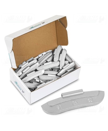 Ciężarki 50g nabijane cynkowe (Zn) do felg stalowych opakowanie 50szt.