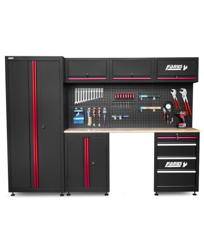 Meble garażowe warsztatowe  Regał szafka do warsztatu garażu FR4111