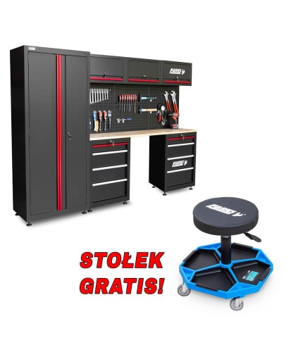 Meble garażowe warsztatowe Regał szafka do warsztatu garażu FR4112 + gratis!