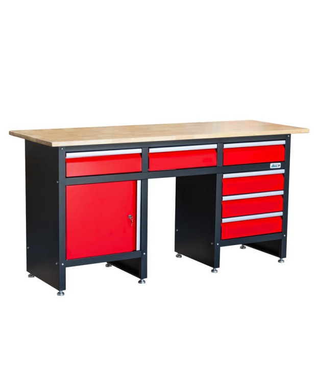 Stół warsztatowy szafka narzędziowa z blatem FR4094 + gratis