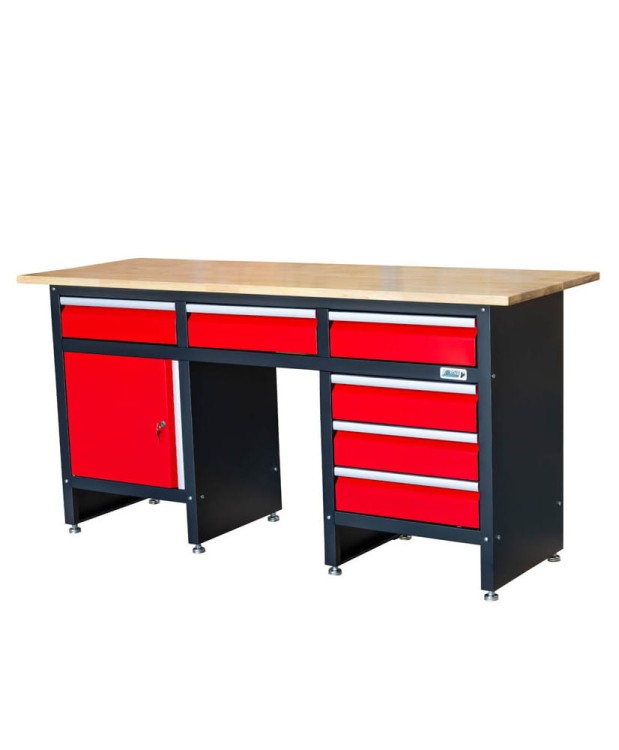 Stół warsztatowy szafka narzędziowa z blatem FR4094 + gratis