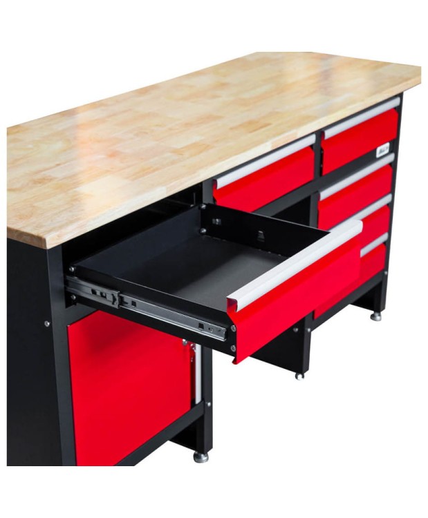 Stół warsztatowy szafka narzędziowa z blatem FR4094 + gratis