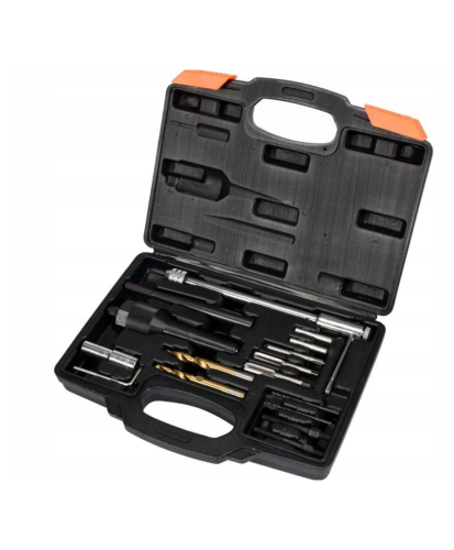 Zestaw do demontażu urwanych świec żarowych YT-05342 18E