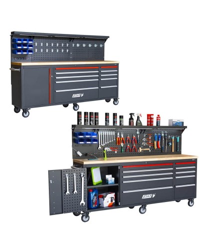 Stół wózek warsztatowy narzędziowy szafka narzędziowa XXL FR4086+Stołek Gratis