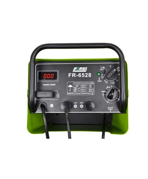 Prostownik z rozruchem akumulatorowy z funkcją rozruchu 12/24V FR6528