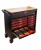 Wózek narzędziowy Stół 12 Szuflad szafka warsztatowa FR4083 + Wyposażenie 338 el. + stołek GRATIS