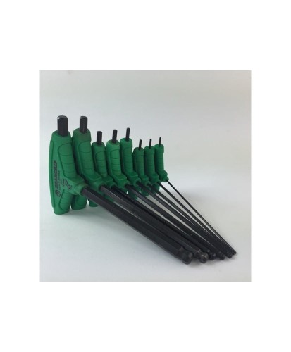 Zestaw kluczy imbus Beargrip 8szt. Typ T na stojaku