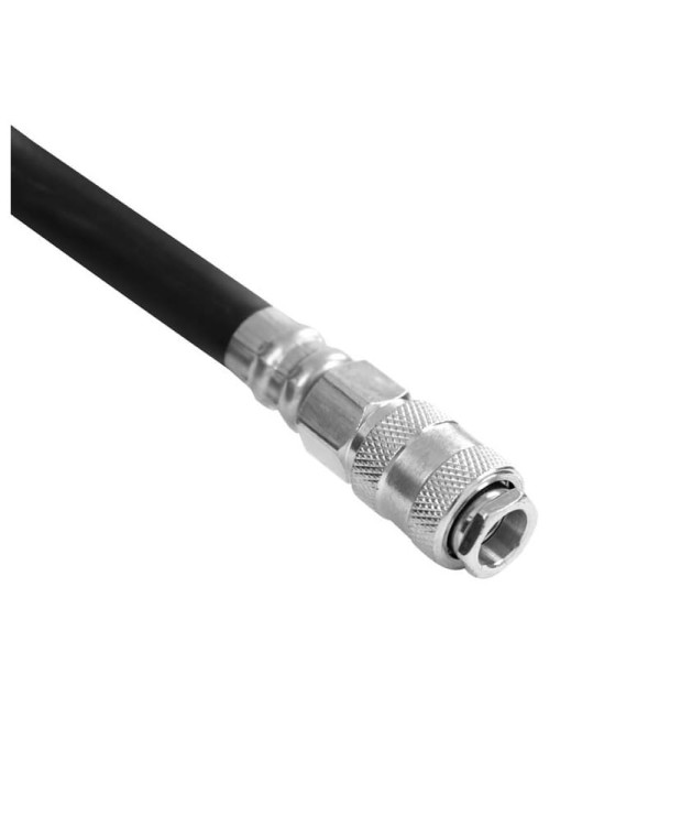 Wąż pneumatyczny gumowy okuty 15m / FI 16x9,5 mm do kompresora FR7410