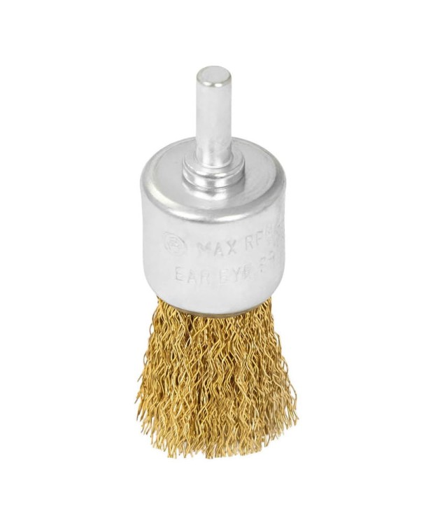 Szczotka czołowa z trzpieniem drut ze stali nierdzewnej fi 30mm FR9432