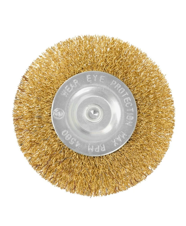 Szczotki druciane kpl 6szt, 37, 50, 62, 75mm, stal FR9414