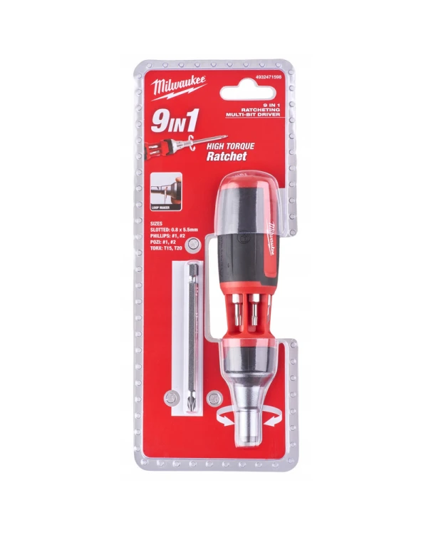 WKRĘTAK UNIWERSALNY Z GRZECHOTKĄ 9W1 MILWAUKEE 4932471598