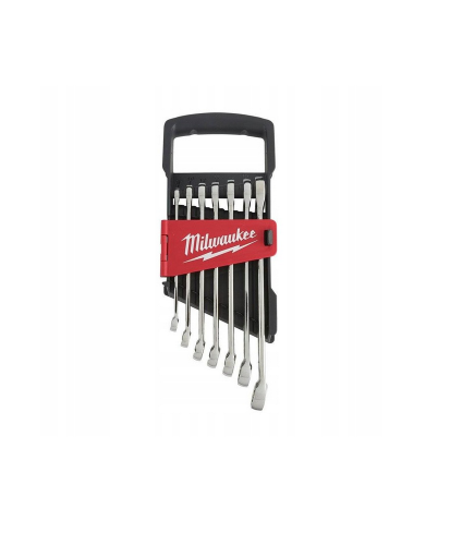 Klucze płasko-oczkowe 8-17 MAXBITE Zestaw 7szt. Milwaukee 4932464257