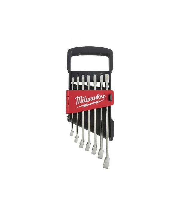 Klucze płasko-oczkowe 8-17 MAXBITE Zestaw 7szt. Milwaukee 4932464257