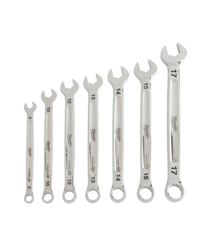 Klucze płasko-oczkowe 8-17 MAXBITE Zestaw 7szt. Milwaukee 4932464257