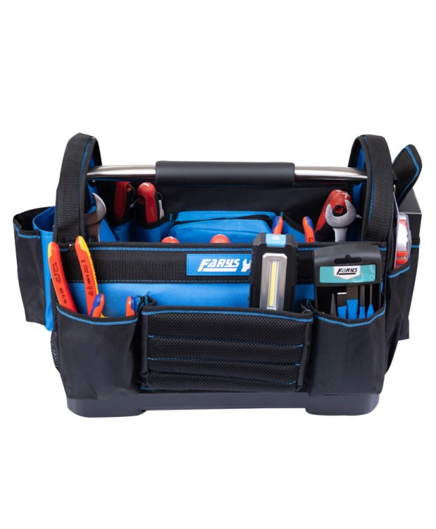 Torba narzędziowa robocza otwarta z rączką paskiem na ramię FR4140