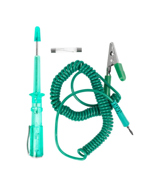 Próbnik Tester Napięcia Automatyczny Samochodowy 6V-24V LED Z Sondą i Krokodylkiem FR8150