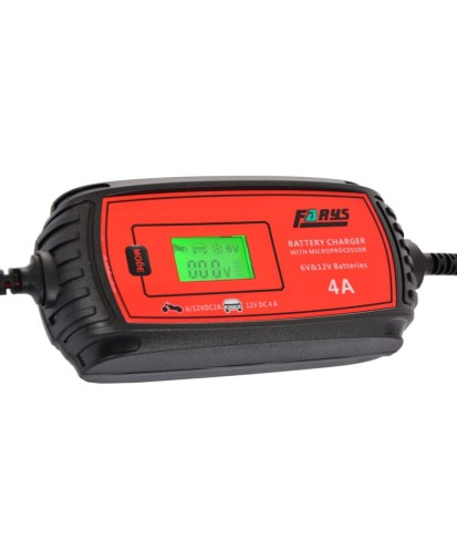 Prostownik mikroprocesorowy 6V-12V LCD FR6505