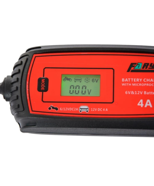 Prostownik mikroprocesorowy 6V-12V LCD FR6505