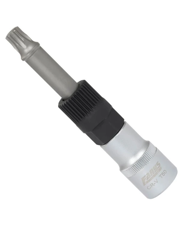 Klucz do alternatora 1/2'' Torx T50 x 110mm z nasadką 33 zęby, 17mm, fi 19mm FR2318