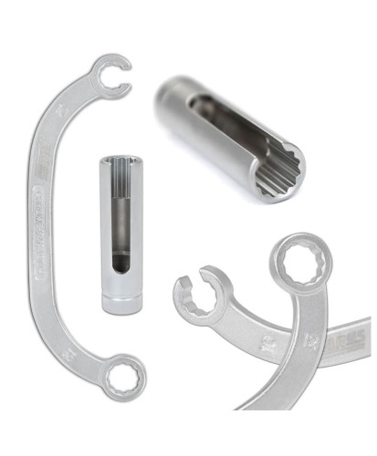 Zestaw do regulacji turbosprężarki VAG - Klucz płasko-oczkowy 10x12mm, Nasadka 1/4'' FR2321