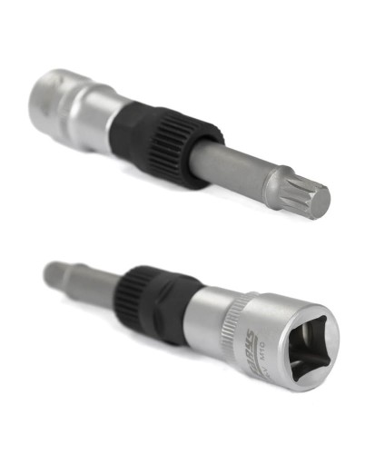 Klucz do alternatora 1/2'' M10 x 110mm z nasadką 33 zęby, 17mm, fi 19mm FR2319