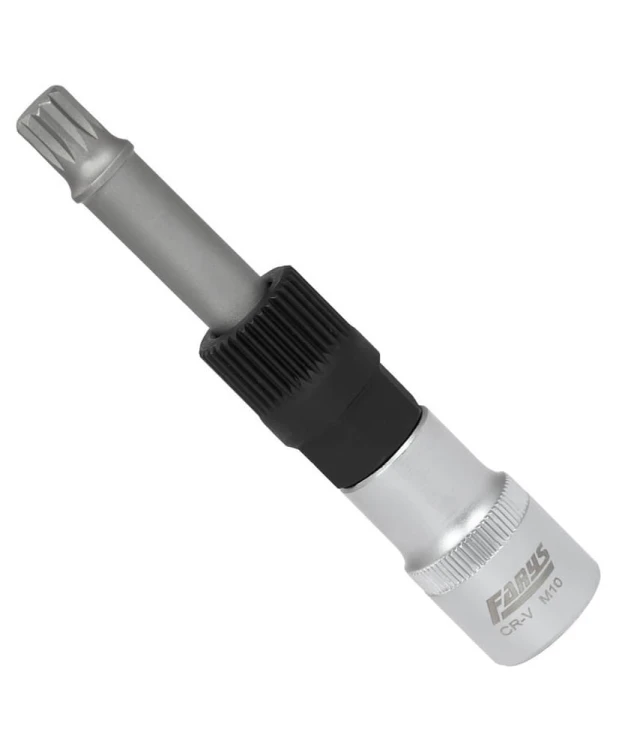 Klucz do alternatora 1/2'' M10 x 110mm z nasadką 33 zęby, 17mm, fi 19mm FR2319