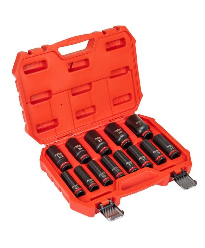 Nasadki Udarowe Długie 1/2 13-32mm Zestaw 13szt. FR2564