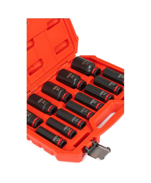 Nasadki Udarowe Długie 1/2 13-32mm Zestaw 13szt. FR2564
