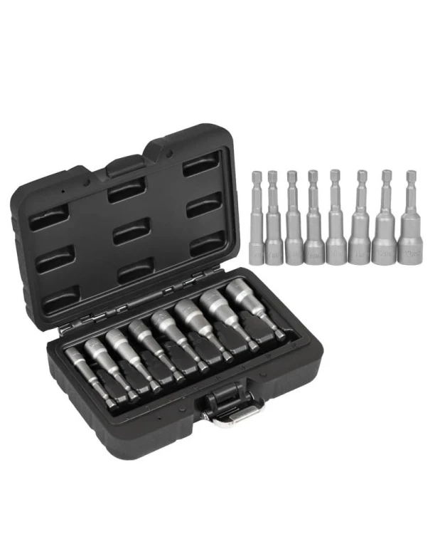 Zestaw nasadki magnetyczne na wkrętarkę 1/4" CrV FR2607V2