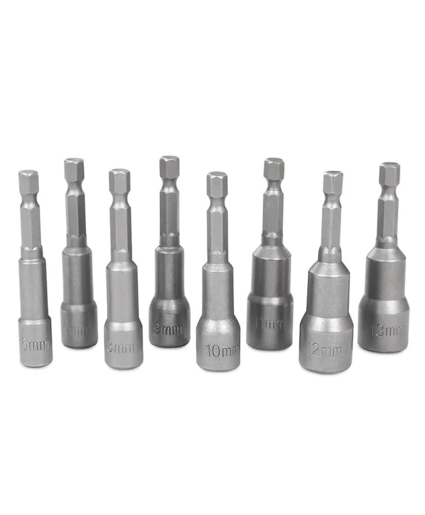 Zestaw nasadki magnetyczne na wkrętarkę 1/4" CrV FR2607V2