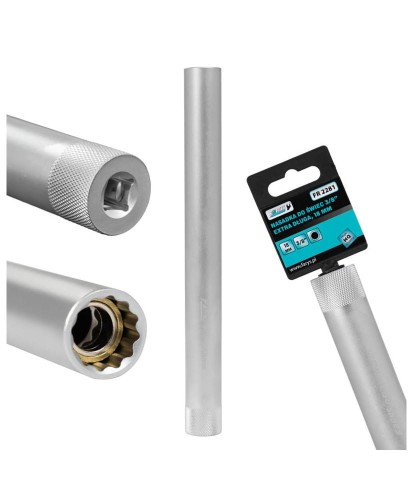 Nasadka do świec 3/8" 18 mm 12-kątna EXTRA DŁUGA 250 mm CrV Farys FR2281