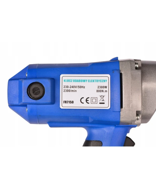 Klucz elektryczny udarowy 1/2 do kół mocny 2300W 800Nm FR7150 + DeWalt