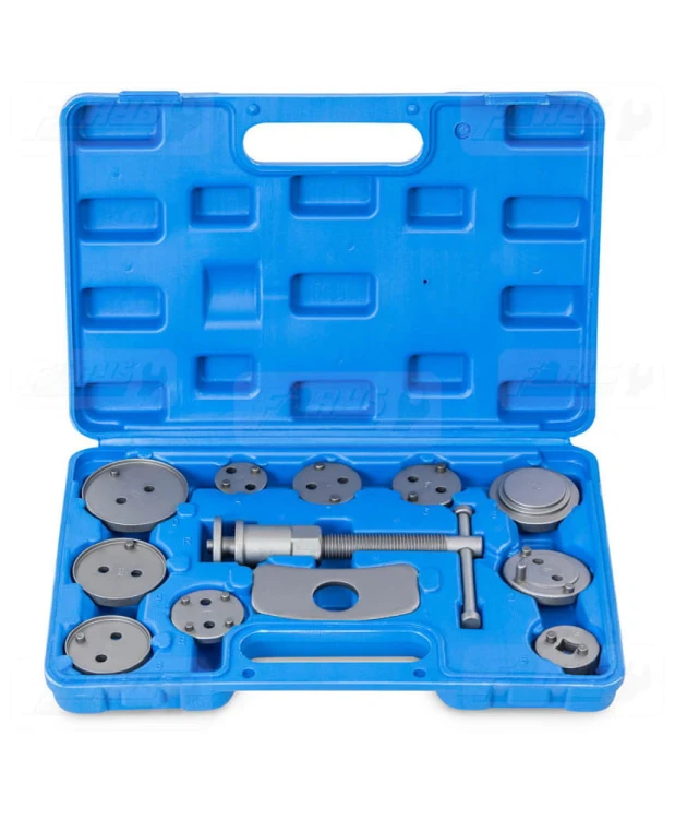 Zestaw do cofania tłoczków 12el. FR 4171 + klucz do przewodów hamulcowych FR4170