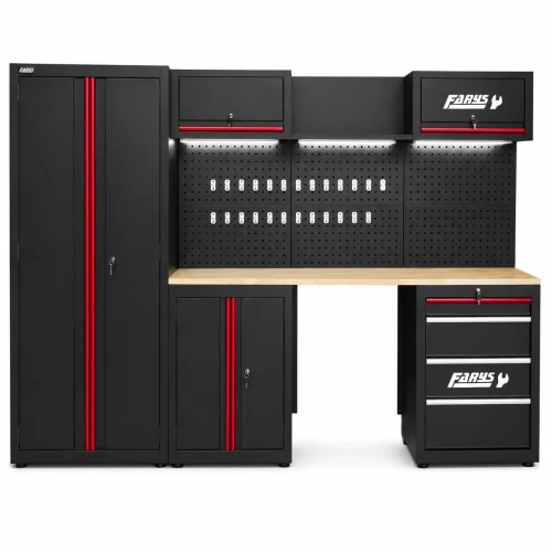 meble-warsztatowe-garazowe-modulowe-metalowe-czarne-zestaw-mebli-oswietlenie-led-drewniany-blat-FR4110-01.webp