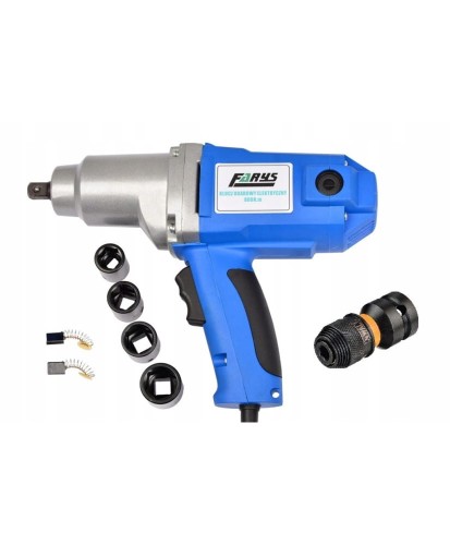 Klucz elektryczny udarowy do kół FR7150 + nasadki udarowe FR2560 + DeWalt