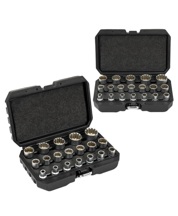 Nasadki Vario Plus 1/2" 19el. 12-kątne 8-32mm FR2066