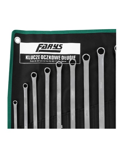 Klucze oczkowe długie do napinaczy 8-19 FR1984