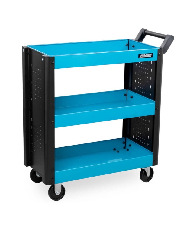 Wózek narzędziowy warsztatowy 3 półki FR4029