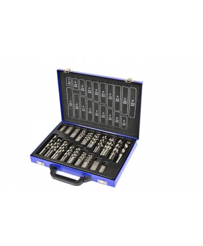 Wiertła do metalu w walizce HSS 170 szt FR4828