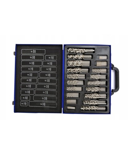 Wiertła do metalu w walizce HSS 170 szt FR4828