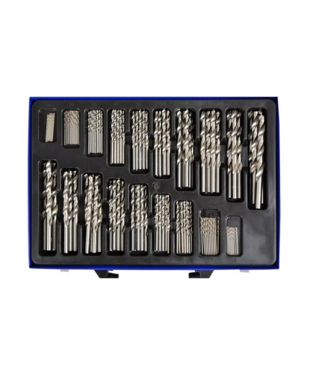 Wiertła do metalu w walizce HSS 170 szt FR4828
