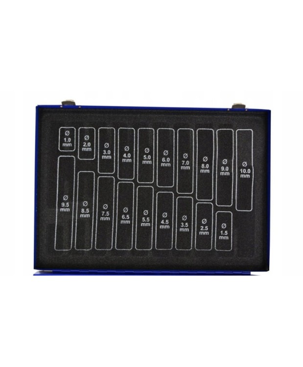 Wiertła do metalu w walizce HSS 170 szt FR4828