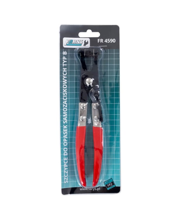 Szczypce do opasek samozaciskowych z blokadą typ B FR4590