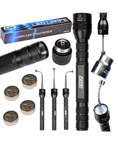 Latarka LED z chwytakiem magnetycznym FR9302
