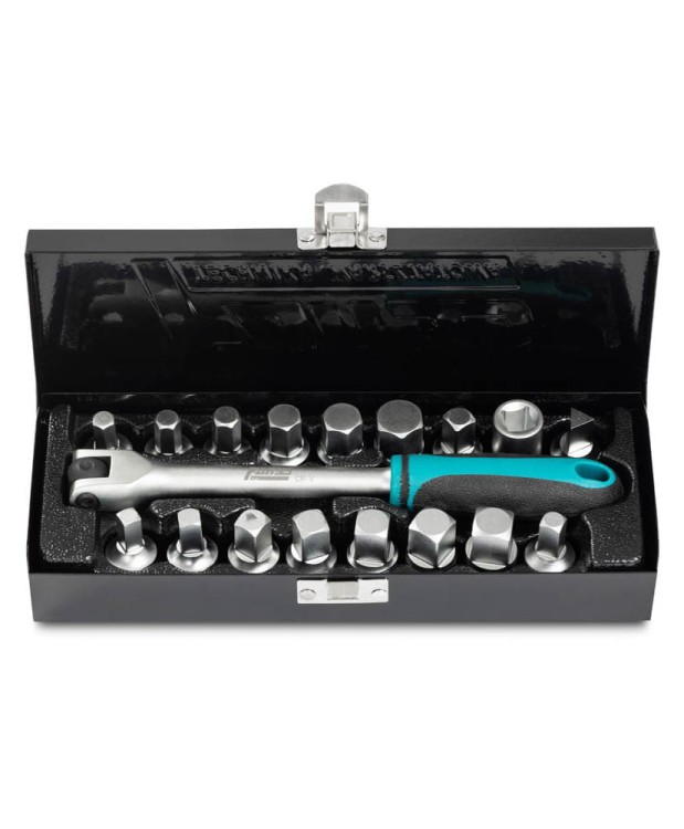 Klucze do korków korka spustowego oleju 3/8" 18el. FR2015