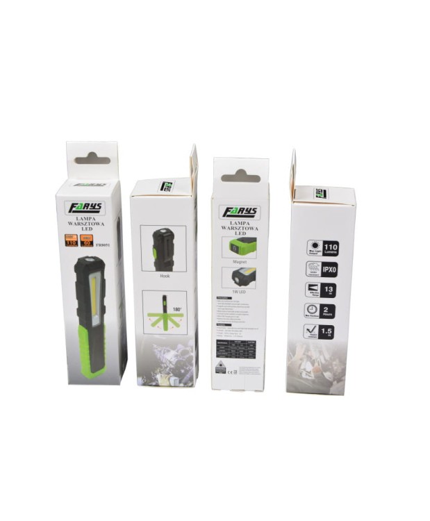 Latarka warsztatowa COB LED FR8051