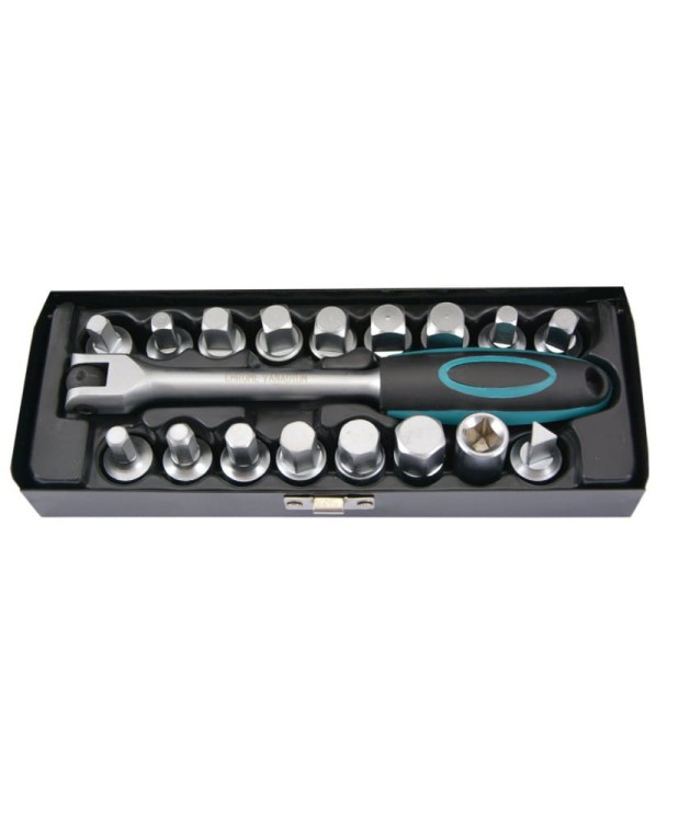 Klucze do korków korka spustowego oleju 3/8" 18el. FR2015