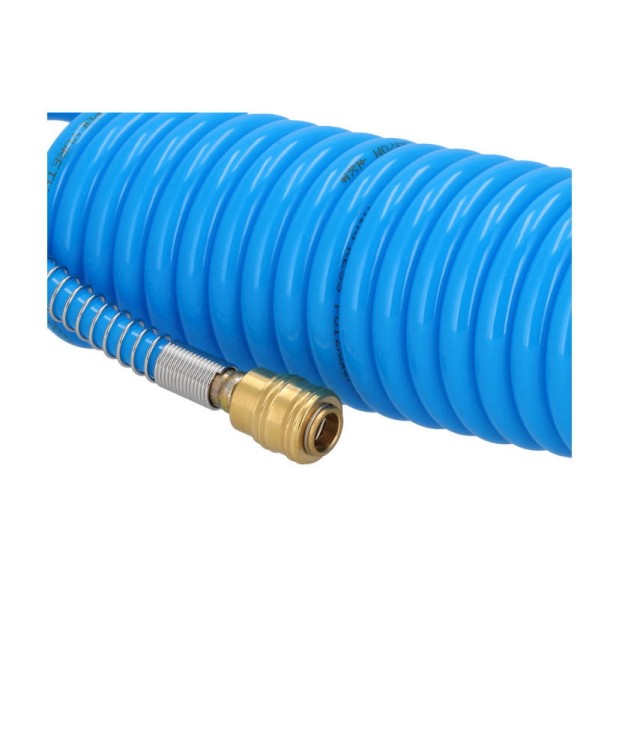 AIRPRESS Wąż pneumatyczny spiralny 10m PU uzbrojony 10 m fi 12 x 8 mm