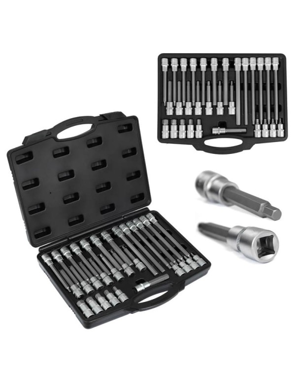 Zestaw kluczy 1/2 nasadki trzpieniowe IMBUS HEX FR2055